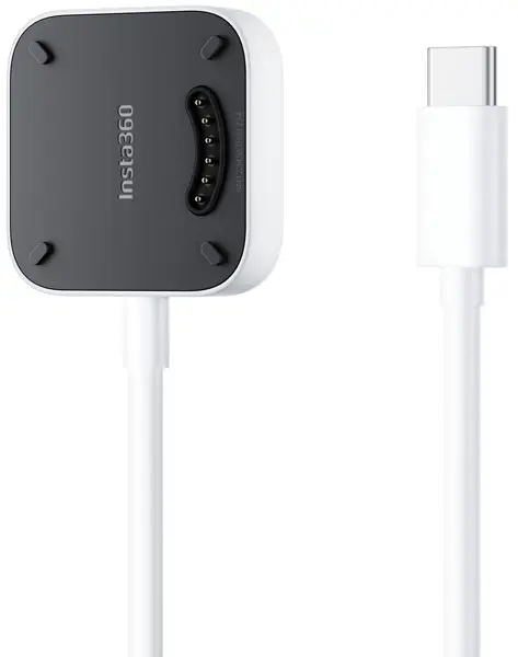 Încărcător Insta360 - Charging Base, GO Ultra, alb