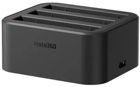 Încărcător Insta360 - ONE X3 Fast Charge Hub, negru