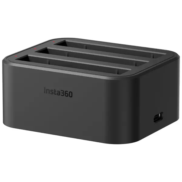 Incarcator Insta360 X3 Fast Charge Hub, Compatibil cu One X3