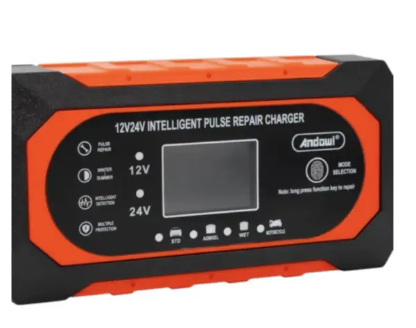 Incarcator Inteligent baterie auto 12V/24V Andowl Q DP750 display digital