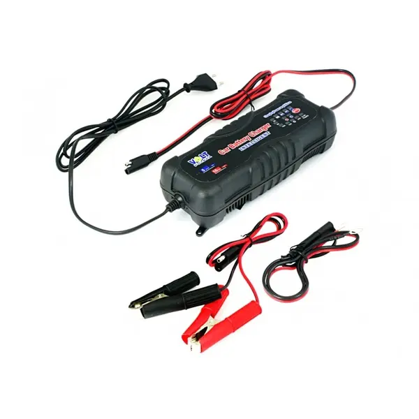 Încărcător inteligent pentru baterii (redresor 12/24 V) pentru baterii auto, gel și AGM.