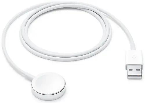 Incarcator magnetic Apple mx2e2zm/a pentru Apple Watch, 1m (Alb)