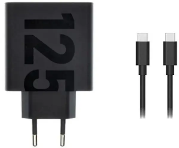 Încărcător Motorola - TurboPower, USB-C, 125W, negru