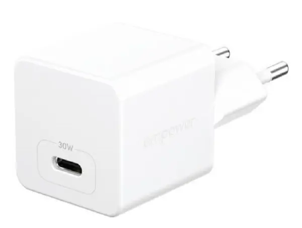 Încărcător PanzerGlass - Grand Prix Turbo, 30W, Silver White