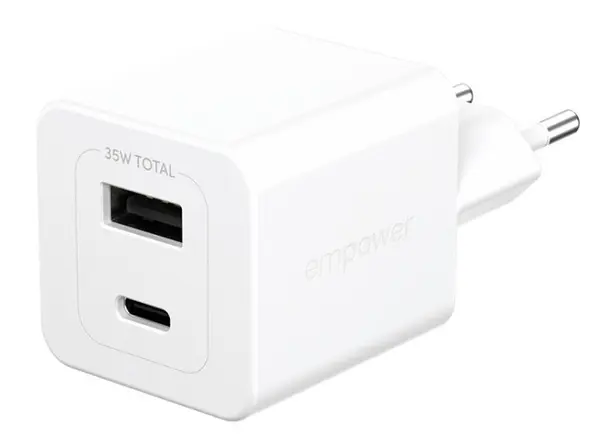 Încărcător PanzerGlass - Grand Prix Turbo, 35W, Silver White