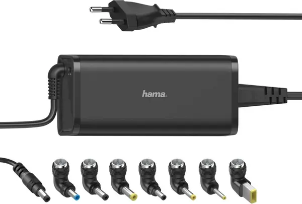 Încărcător pentru laptop Hama - 200003, 90W, negru