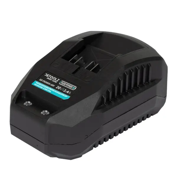 Incarcator rapid pentru acumulator 20V, incarcare 2.4A h, Detoolz