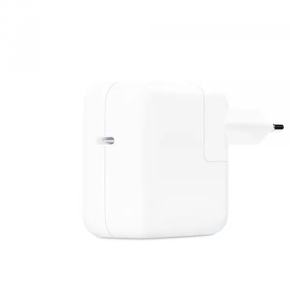 Incarcator Retea Apple, 30W, 3A, 1 x USB-C, Alb MW2G3ZM/A