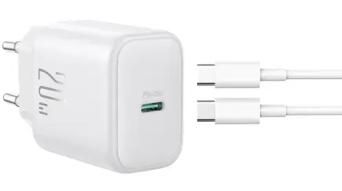 Incarcator Retea Cu Cablu USB-C Joyroom JR-TCF20, 20W, 3A, 1 x USB-C, Alb