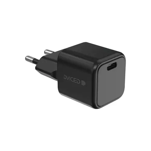 Incarcator Retea Dviced DV221003, 30W, GaN, USB-C (Negru)