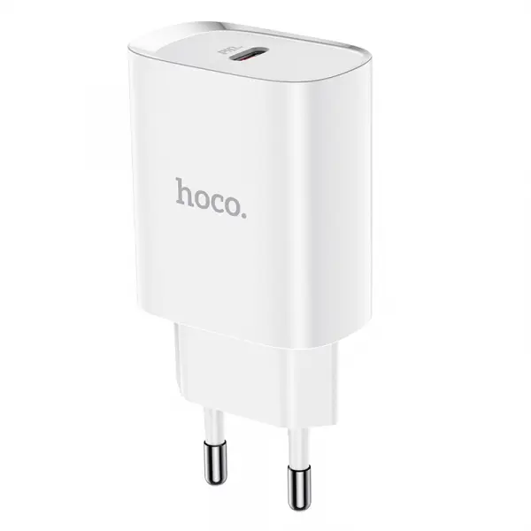 Incarcator Retea HOCO N14, 20W, 3A, 1 x USB-C, Alb