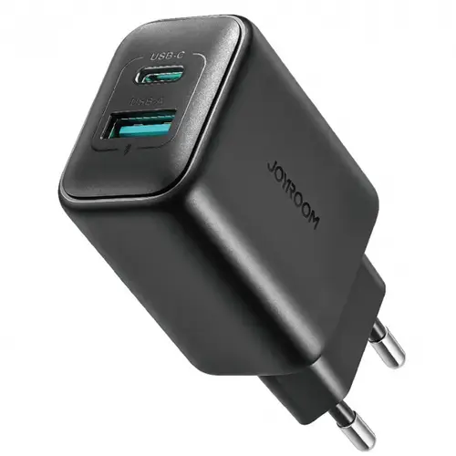 Incarcator retea Joyroom JR-TCF13, 25W, 3A, 1 x USB-A - 1 x USB-C (Negru)