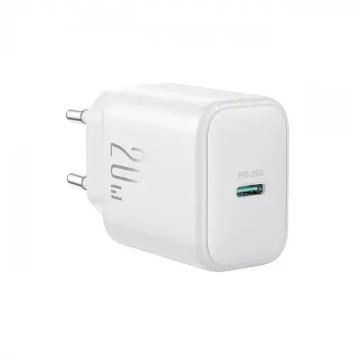 Incarcator retea Joyroom JR-TCF20, 20W, 3A, 1 x USB-C (Alb)