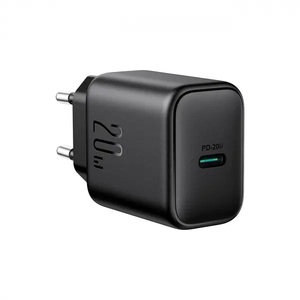 Incarcator Retea Joyroom JR-TCF20, 20W, 3A, 1 x USB-C, Negru