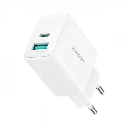 Incarcator retea Joyroom JR-TCF21, 20W, 3A, 1 x USB-A - 1 x USB-C (Alb)