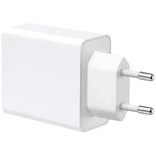 Incarcator Retea Lemontti, GaN Fast Charge 45W 1 x PD Type-C + 1 x USB-A Quick Charge 3.0, Alb