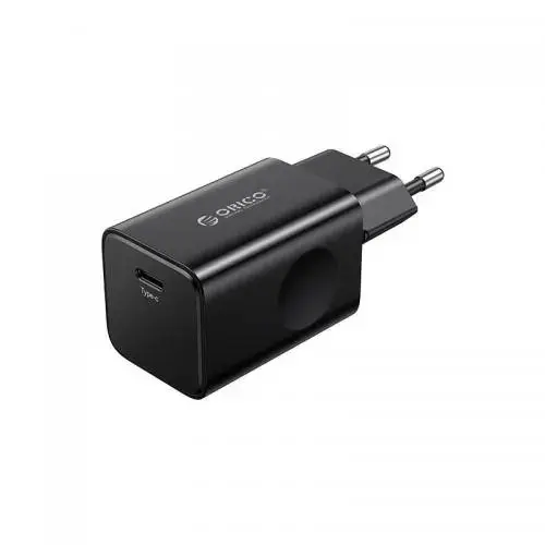 Incarcator Retea Orico PV65-C, 65W, USB-C, QC 3.0, PD 3.0 (Negru)
