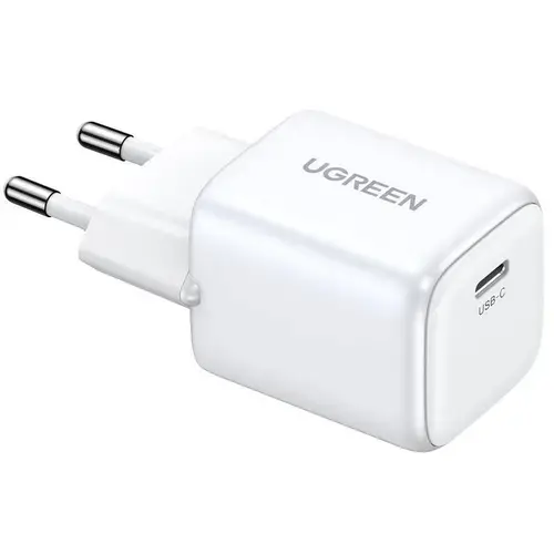Incarcator Retea UGREEN CD319, 30W, 3A, 1 x USB-C, Alb