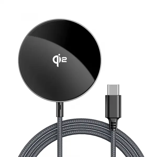 Incarcator Retea Wireless Acefast E24, 15W, 1.67A, Gri