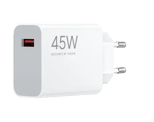Incarcator retea Xiaomi BHR07SLEU, 45W, Turbo Charging, USB Type-A (Alb)