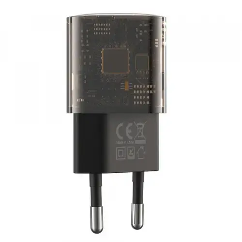 Incarcator retea XO Design CE05, 30W, 1 x USB-A - 1 x USB-C (Maro)