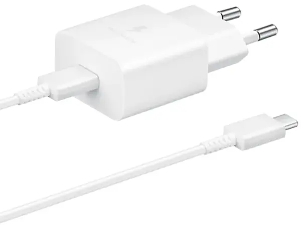 Încărcător Samsung - EP-T1510XWEGEU, USB-C, 15W, alb