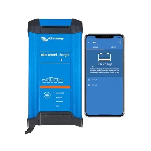 Incarcator Smart Baterie, 12V 15A, Plumb, Gel, Agm, Lithium, Victron Energy Blue Smart Ip22 Charger 12 15 (1)