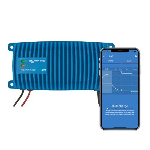 Incarcator Smart Baterie, 24V 5A, Plumb, Gel, Agm, Lithiu, Victron Energy Blue Smart Ip67 Charger 24 5 (1)