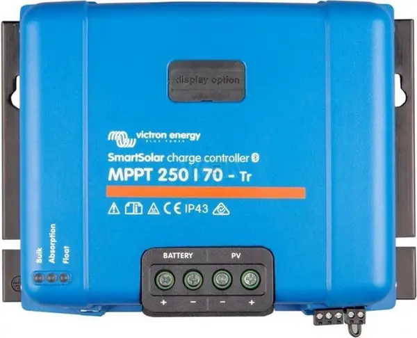 incarcator solar 12v 24v 48v 70a victron energy bluesolar mppt 250/70-tr-ve.can