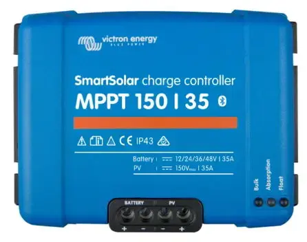 Incarcator solar Victron Energy SmartSolar MPPT 150/35, Bluetooth (Albastru)
