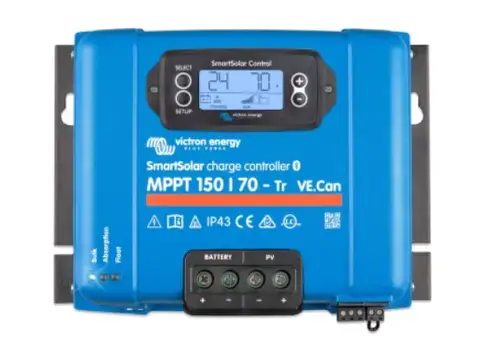 Incarcator solar Victron Energy SmartSolar MPPT 150/70-Tr VE.Can, Bluetooth (Albastru)