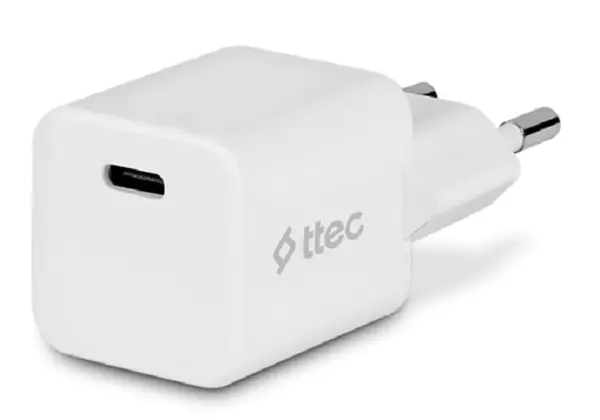 Încărcător ttec - SmartCharger PD, 20W, alb