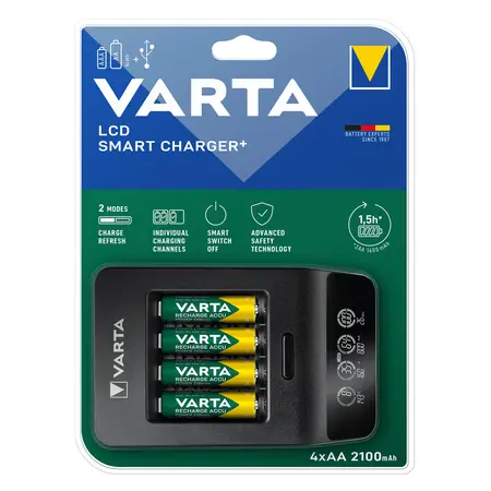 Incarcator Varta LCD Smart charger+ 57684.101441 Incarcator Varta LCD Smart charger+ 57684.101441
