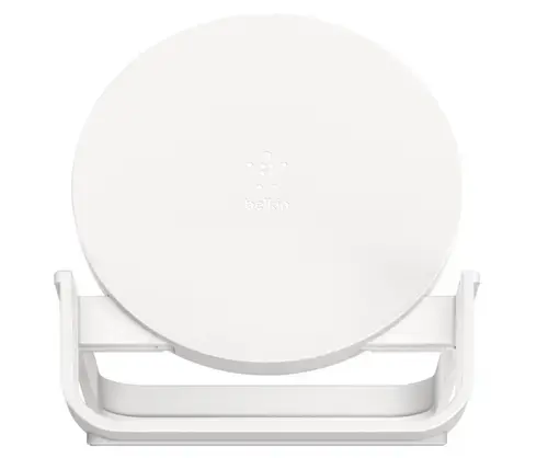 Incarcator Wireless Belkin BOOST CHARGE WIB001vfWH, Wireless, Stand, 10W (Alb)