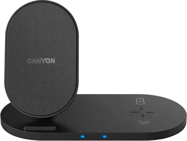 Încărcător wireless Canyon - WS-202, 10W, negru