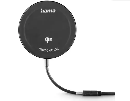 Incarcator wireless Hama Qi2 201725, 15W (Negru)