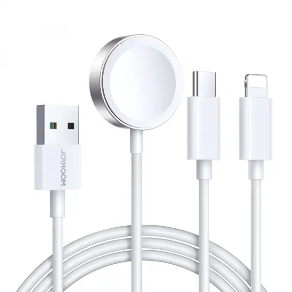 Incarcator Wireless Joyroom S-IW008 pentru Apple Watch Series, USB-A, Alb
