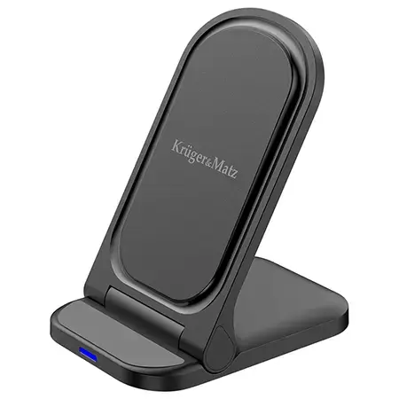 Incarcator wireless Kruger&Matz KM0858, 15W, Power Delivery (Negru)