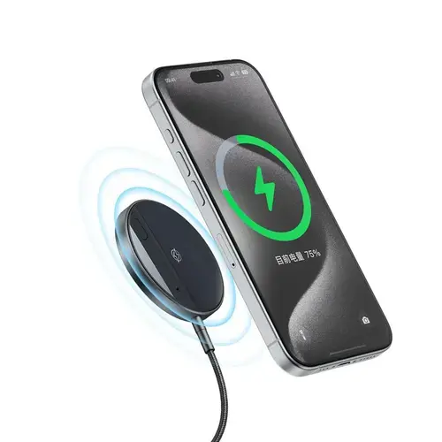 Incarcator Wireless Magnetic Mcdodo CH-5490, 15W, 1m (Negru)