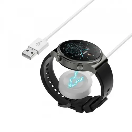 Incarcator Wireless Techsuit THC1 pentru Huawei Watch Series, USB-A
