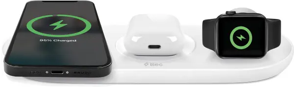 Încărcător wireless ttec - SmartCharger Air Plus, 15W, alb