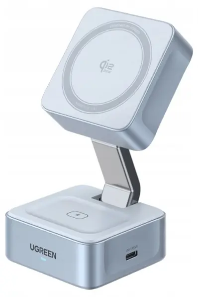 Încărcător wireless Ugreen - MagFlow W752, 25W, argintiu