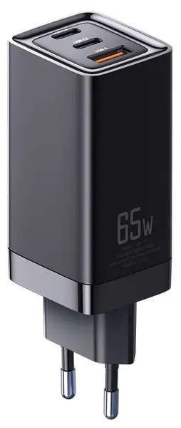 Încărcător Xmart - 12723, USB-A/C, 65W, negru