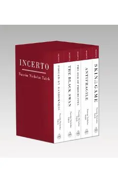 Incerto: Fooled by Randomness, the Black Swan, the Bed of Procrustes, Antifragile, Skin in the Game - Nassim Nicholas Taleb