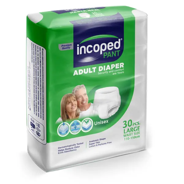 Incoped Chilot Scutece adulti incontinenta L (30 buc)