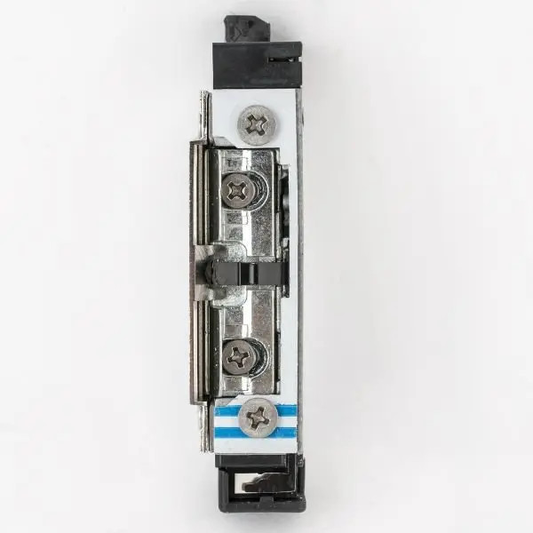 Incuietoare electromagnetica DORCAS-99NF305-412-TOP-PRE incastrabila pentru usi cu deschidere sub presiune, cu monitorizare, ajustabila