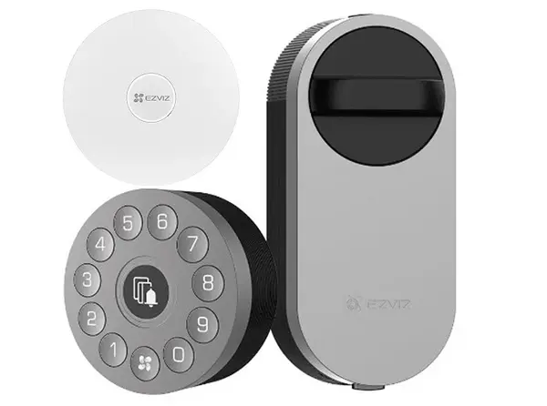 Incuietoare inteligenta Ezviz CS-DL01S/DL01CP/A3(kit), ZigBee, baterii AA