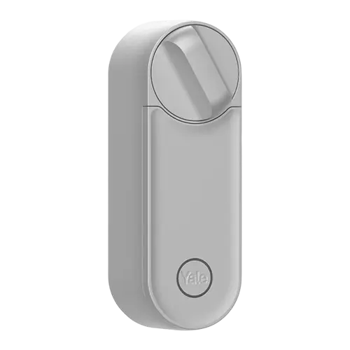 Încuietoare inteligentă Yale Linus L2 cu WiFi, Bluetooth, cod și aplicație mobilă, argintiu, YALE-LINUS-SL-103/G
