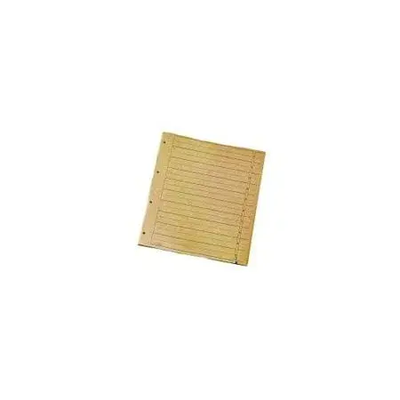 Index carton 10 diviziuni galben inchis Index carton 10 diviziuni galben inchis