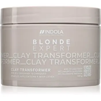 Indola Blond Expert Clay Transformer pudra decoloranta pentru par blond